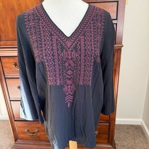 J. Jill Boho Blouse